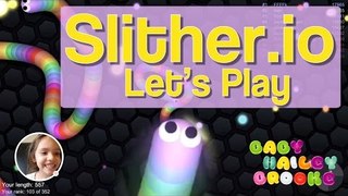 LET'S PLAY SLITHER.IO PART 1