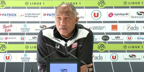 Le point-presse d'Antoine Kombouaré avant Guingamp-Nantes