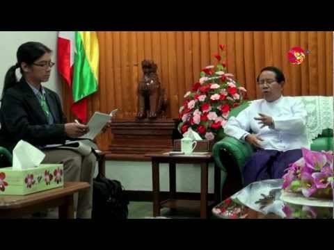 Irrawaddy Editor Aung Zaw Interviews Burmese's Information Minister (1)