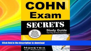 READ THE NEW BOOK COHN Exam Secrets Study Guide: COHN Test Review for the Certified Occupational