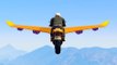 KWEBBELKOP-EXTREMELY MODDED FLYING BIKE RACE! (GTA 5 Funny Moments)