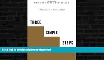 READ  Three Simple Steps: A Map to Success in Business and Life FULL ONLINE