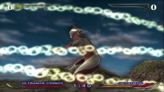 Sieu Nhan Game Play _ Ultraman Cosmos đấu với Ultraman _ Game ultraman figting eluvation rebirth