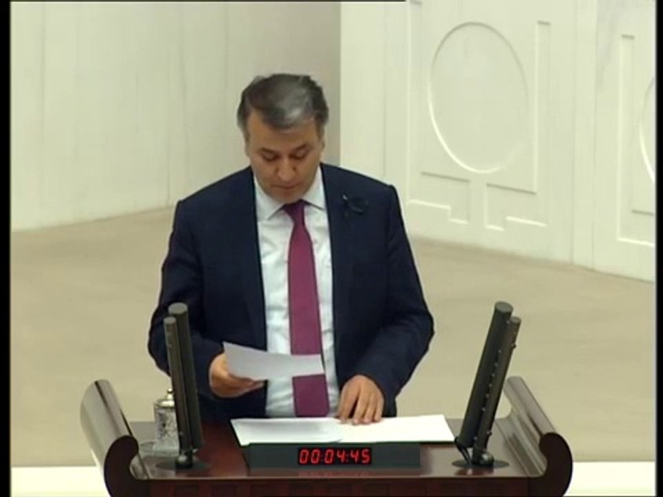 HDP Gaziantep Milletvekili Mahmut Toğrul Konuştu Mecliste Yer Yerinden Oynadı