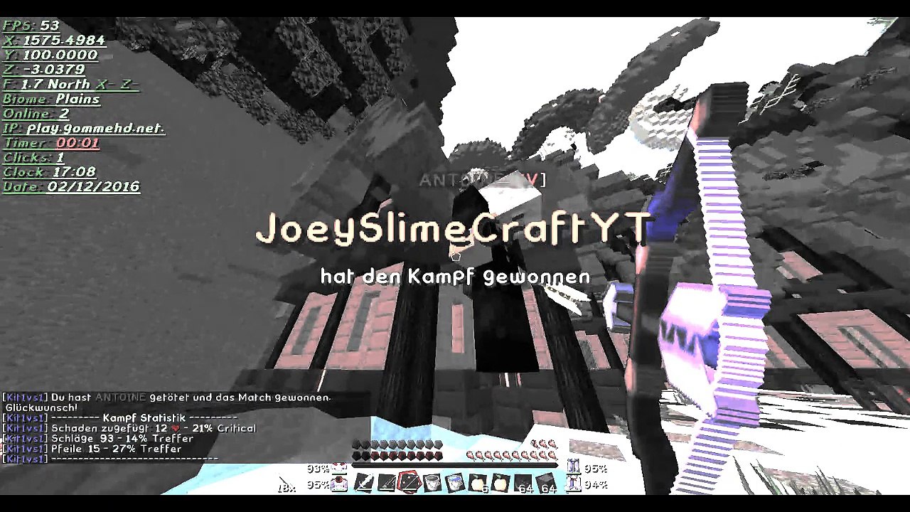 ein geiles wirklich GEILES VIDEO!!! | Minecraft Montage | die Farbe soll so sein habe ich so eingestellt