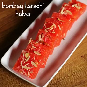 bombay karachi halwa recipe _ corn flour halwa recipe _ how to make corn flour halwa