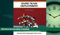 READ THE NEW BOOK Rapid Team Deployment: Building High-Performance Project Teams (Crisp