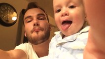 Un bébé fait du beatbox avec B-Art