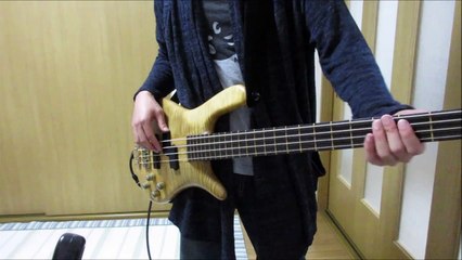 【ベース】スピッツの夜を駆けるを弾いてみた