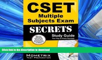 FAVORIT BOOK CSET Multiple Subjects Exam Secrets Study Guide: CSET Test Review for the California