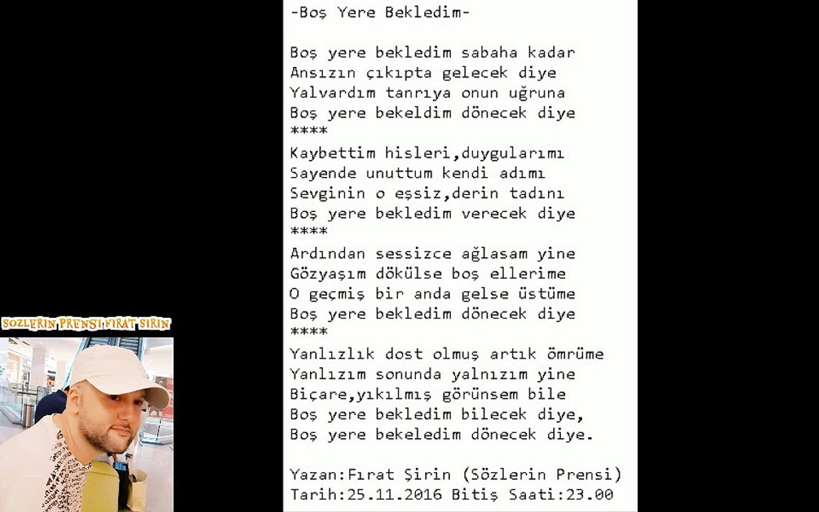 Boş Yere Bekledim