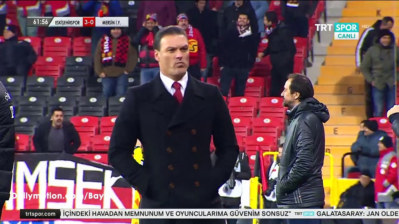 Erkan Zengin Goal HD - Eskisehirspor 3-0 Mersin - 02.12.2016