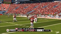 NCAA Football 14 - Georgia vs. Alabama Gameplay [HD]