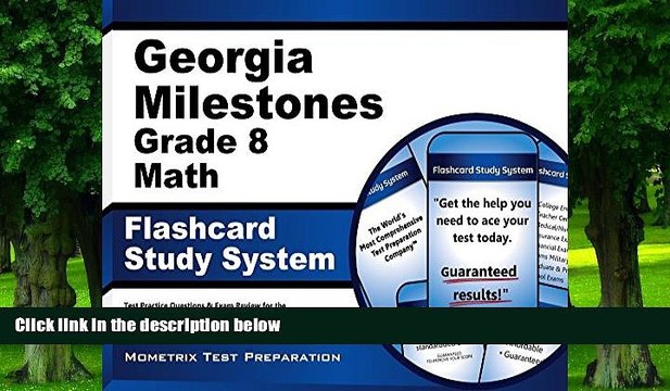 Best Price Georgia Milestones Grade 8 Mathematics Flashcard Study System: Georgia Milestones Test
