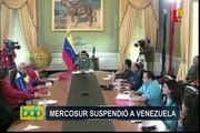 Mercosur suspende a Venezuela por incumplir acuerdos