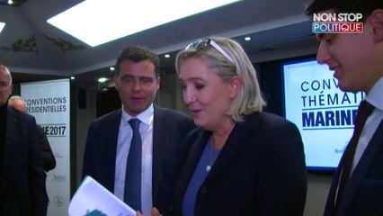 Marine Le Pen habille de vert son programme présidentiel (Exclu vidéo)