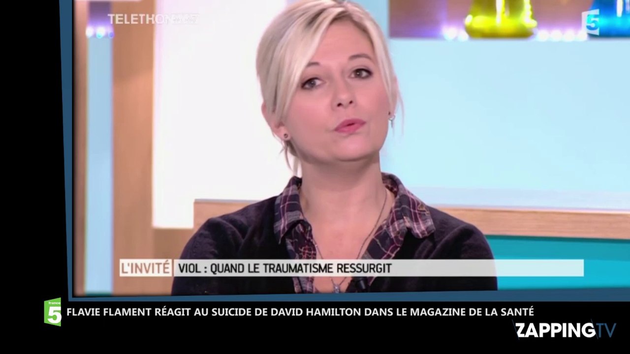 Flavie Flament exprime sa colère après le suicide de David Hamilton (Vidéo)