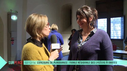 Sur Place aux Plaidoiries des lycéens à Nantes