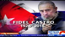 La caravana con los restos de Fidel Castro partieron este viernes de Camagüey hacia Bayamo