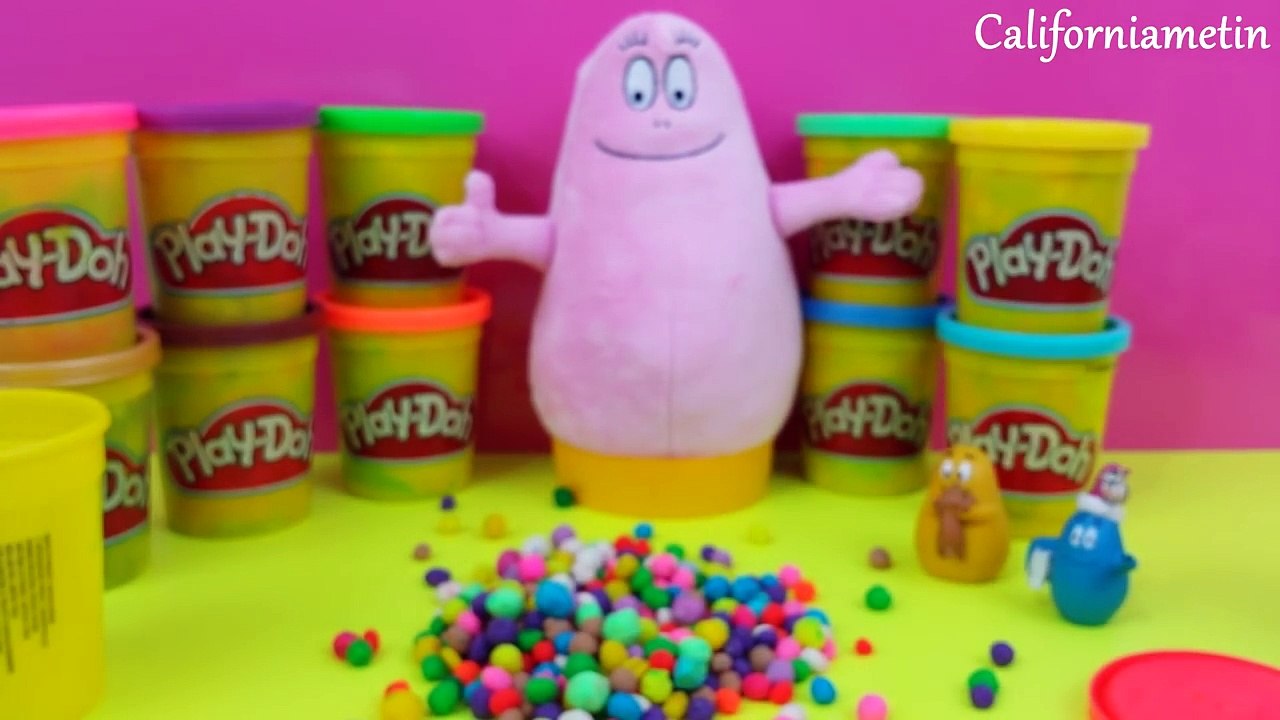 Play Doh Dippin Dots Surprise Barbapapa Family