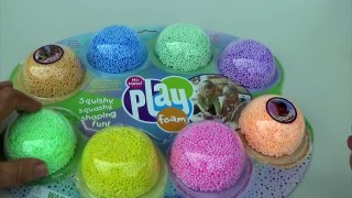 Play Learn Colours - Play Foam Shoes Surprise Eggs Shopkins Lalaloopsy - Creative For Kids