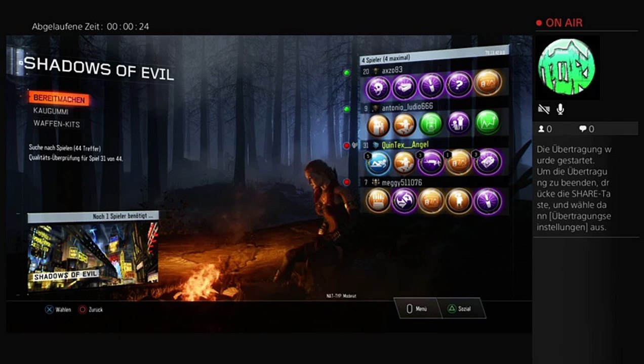 PS4-Live-Übertragung black ops und gta 5 minecraft (6)