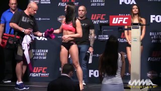 UFC on FOX 16 Weigh-Ins: Miesha Tate vs. Jessica Eye