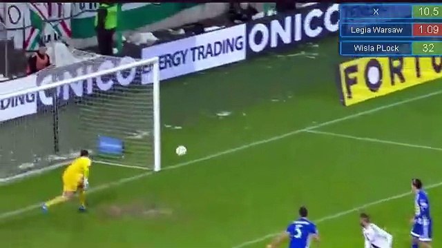 1-0 Nemanja Nikolics Goal HD - Legia Warszawa 1-0 Wisla Plock 02.12.2016 HD