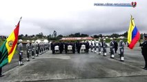 Colombia repatría muertos bolivianos en accidente aéreo
