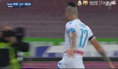 Marek HAMSIK Amazing Goal - SSC Napoli 2-0 Intenazionale Milano - (02/12/2016)