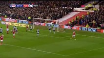 Nicklas Bendtner Missed Penalty Goal HD - Nottingham Forest 0-0 Newcastle United 02.12.2016 HD