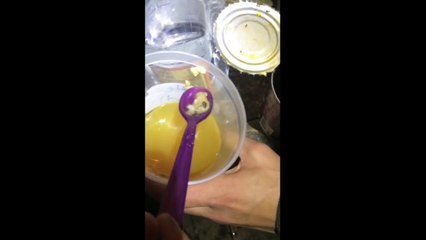 Surprise dans une brique de jus d'orange