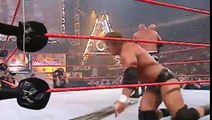 Goldberg Vs Triple H Vs Kane Vs Batista - WWE Raw 5 December 2016