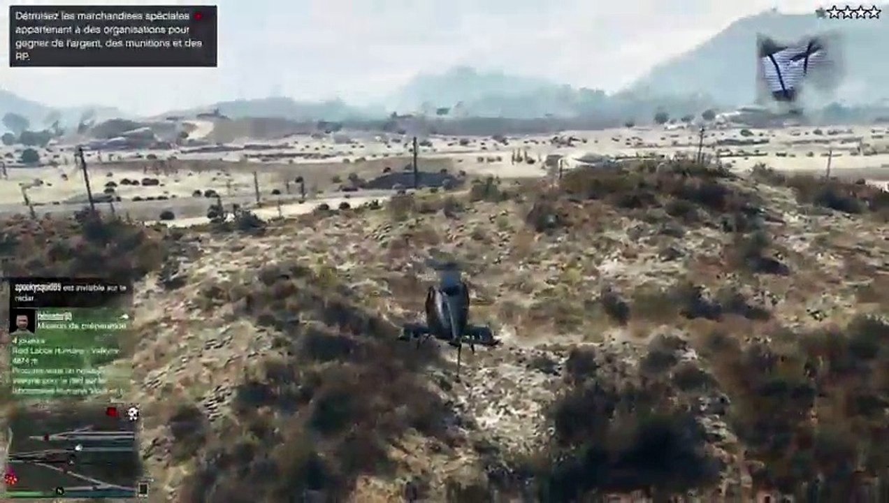 Gta 5 Jeux ps4 EL-BAYADH vol  avion cargo (25)