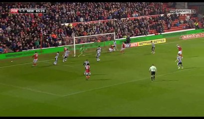 Lascelles J. (Own goal) HD - Nottingham 2-1 Newcastle Utd - 02.12.2016