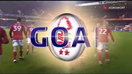 Jamaal Lascelles Own Goal HD - Nottingham Forest 2-1 Newcastle United 02.12.2016 (1)