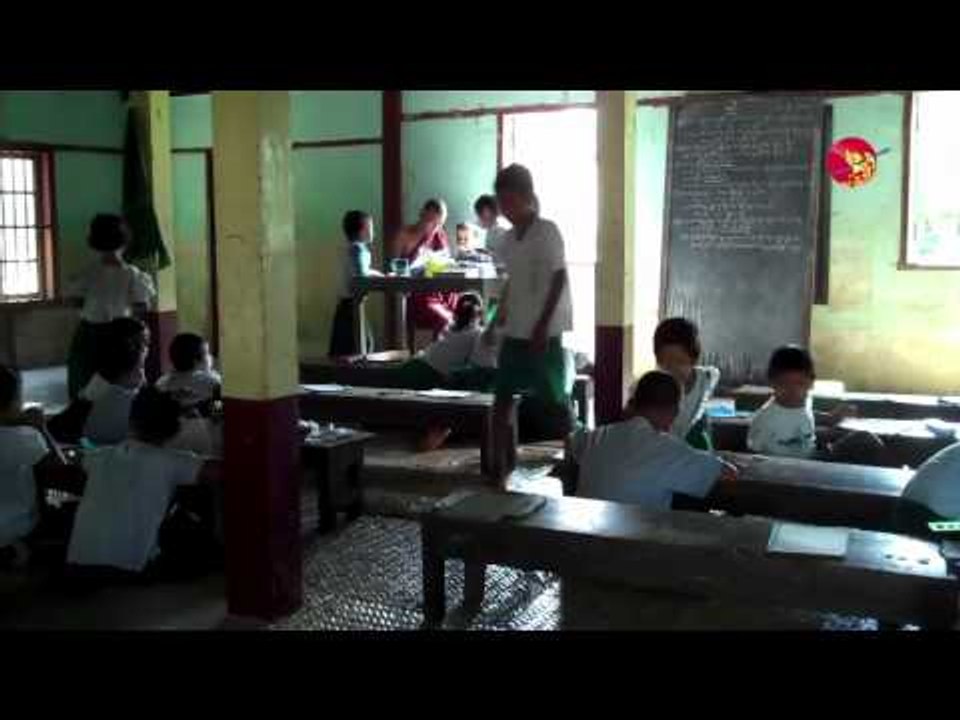 Burmese Monastery Education for Poor Children.
