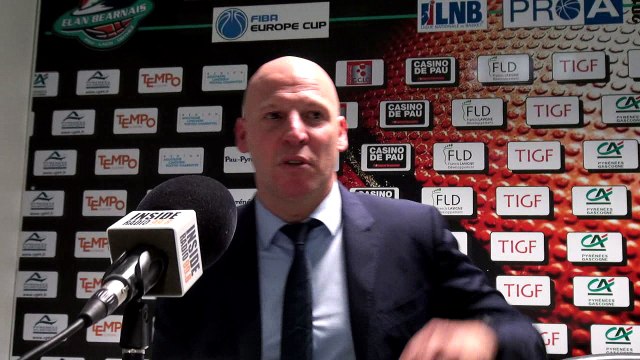 Eric Bartecheky après Elan Béarnais - Châlons/Reims : On a été en difficulté mais on n'a pas lâché