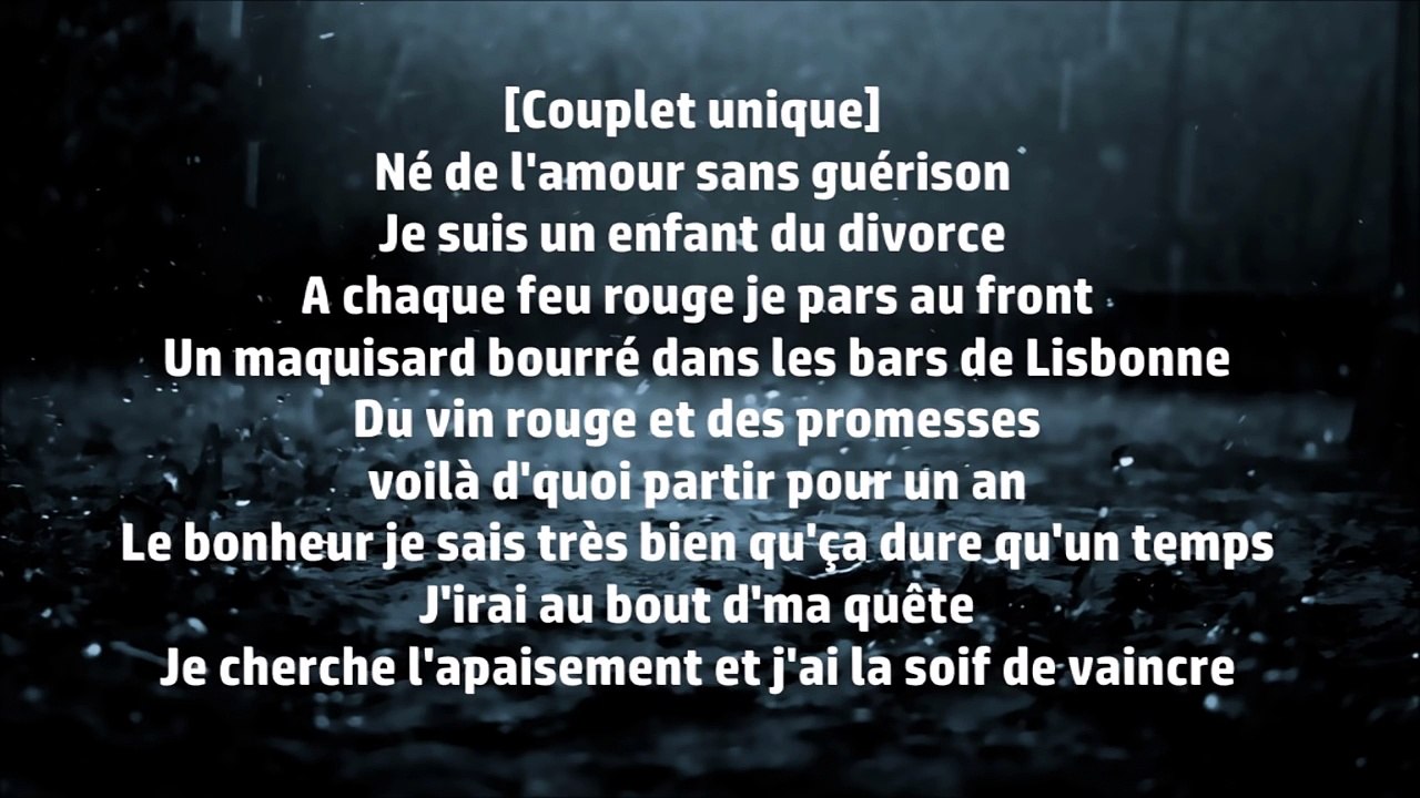 Georgio - L'espoir meurt en dernier PAROLES