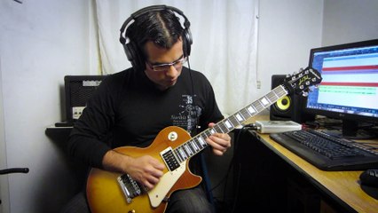 Electric guitar cover: 'Can't Feel My Face' by The Weeknd