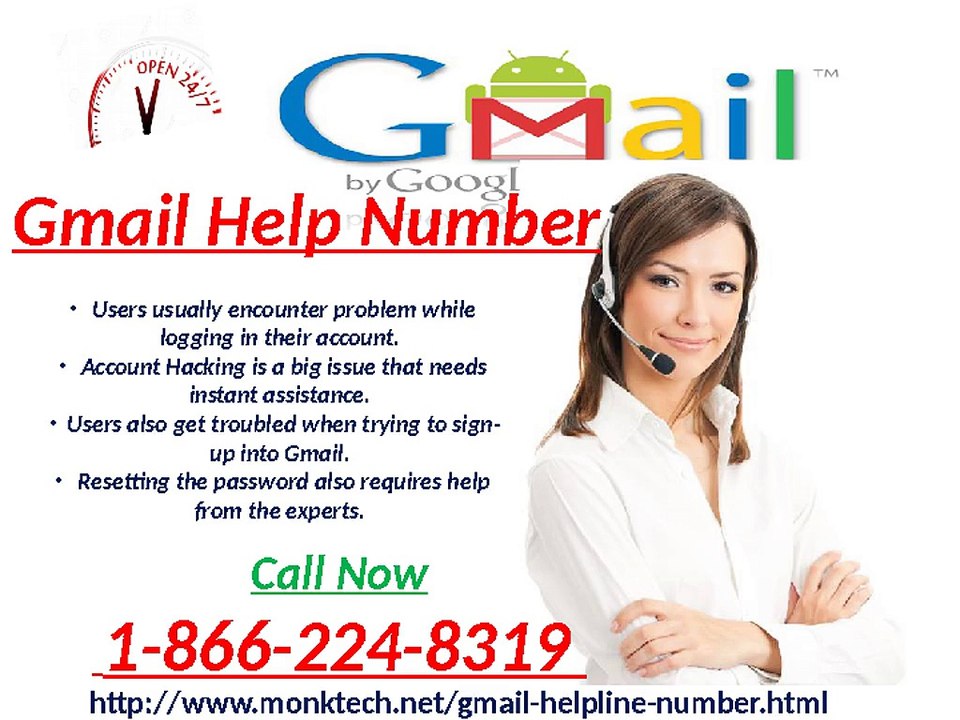 We Are Here To Help. Contact 1-866-224-8319 Gmail Helpline Number For Any Issue!