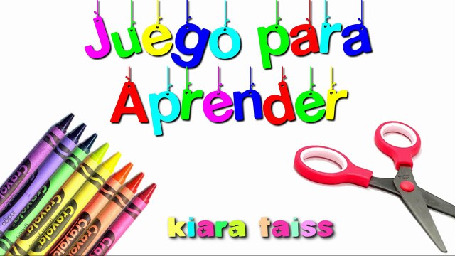 Juego para aprender; Formas, Abecedario, Números, Vocales: Manualidades para niños