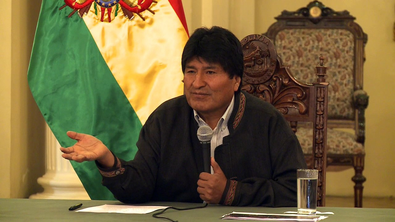Morales surpreso