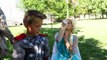 Spiderman Kiss Frozen Elsa vs Bad Joker Girl vs Joker Prank Disaster Superman Spidergirl Superhero