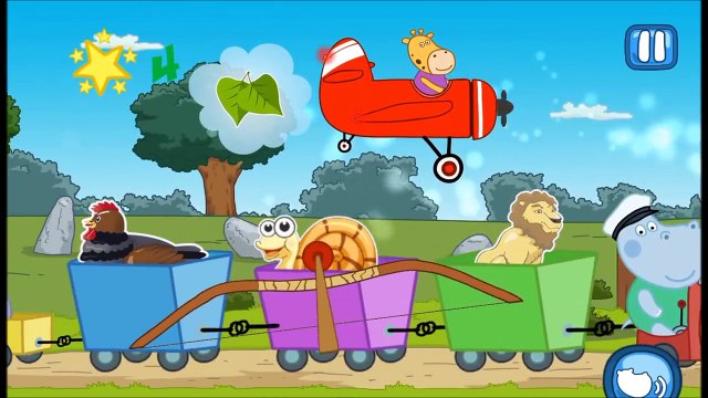 Hipopótamo Peppa Juego Portugues - Bonde - Hippo Jogos - Jogos para o bebê
