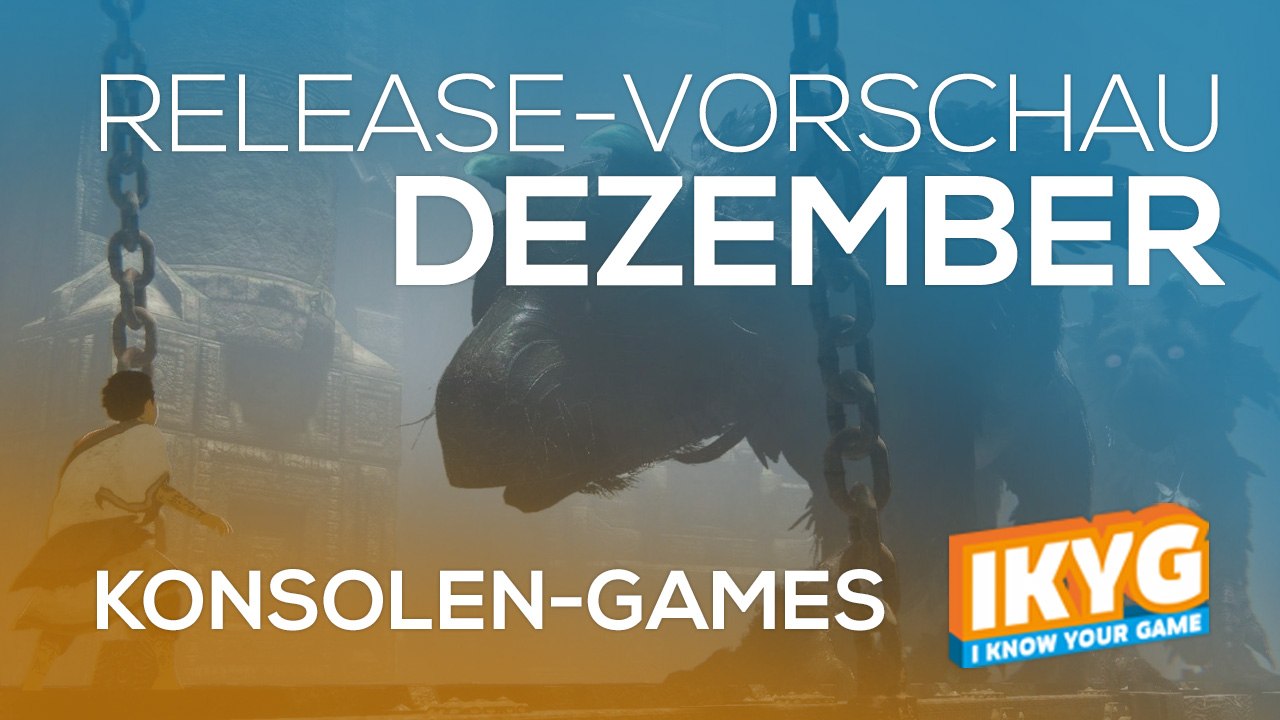 Games-Release-Vorschau - Dezember 2016 - Konsole // powered by Konsolenschnäppchen.de