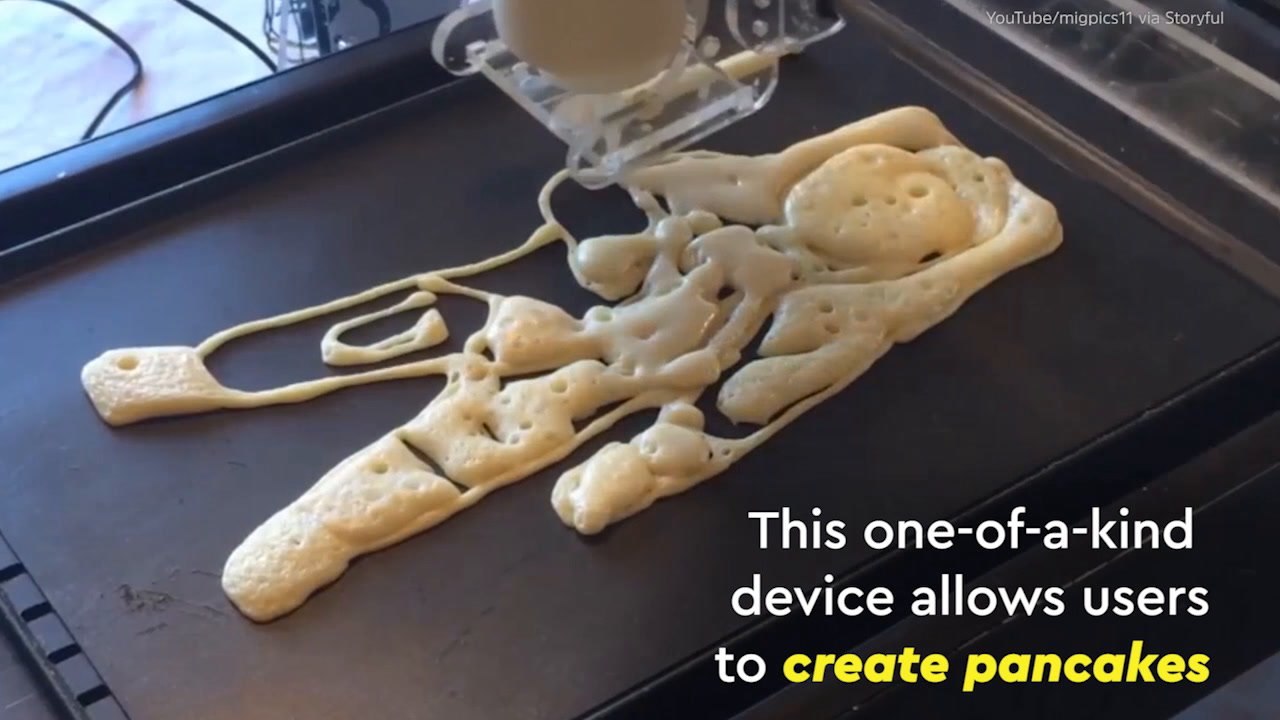 Meet the World’s First Pancake Printer