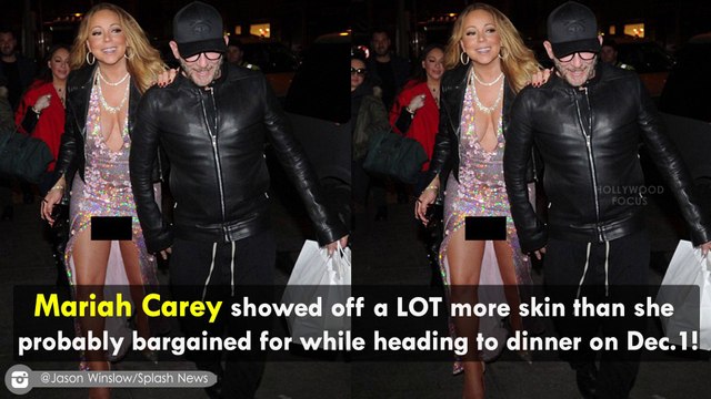 Mariah Carey Reveals Crotch In Huge Wardrobe Malfunction