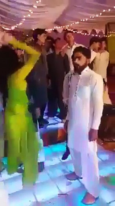 Girl wedding dance at night party watch boys tuch girl 2016