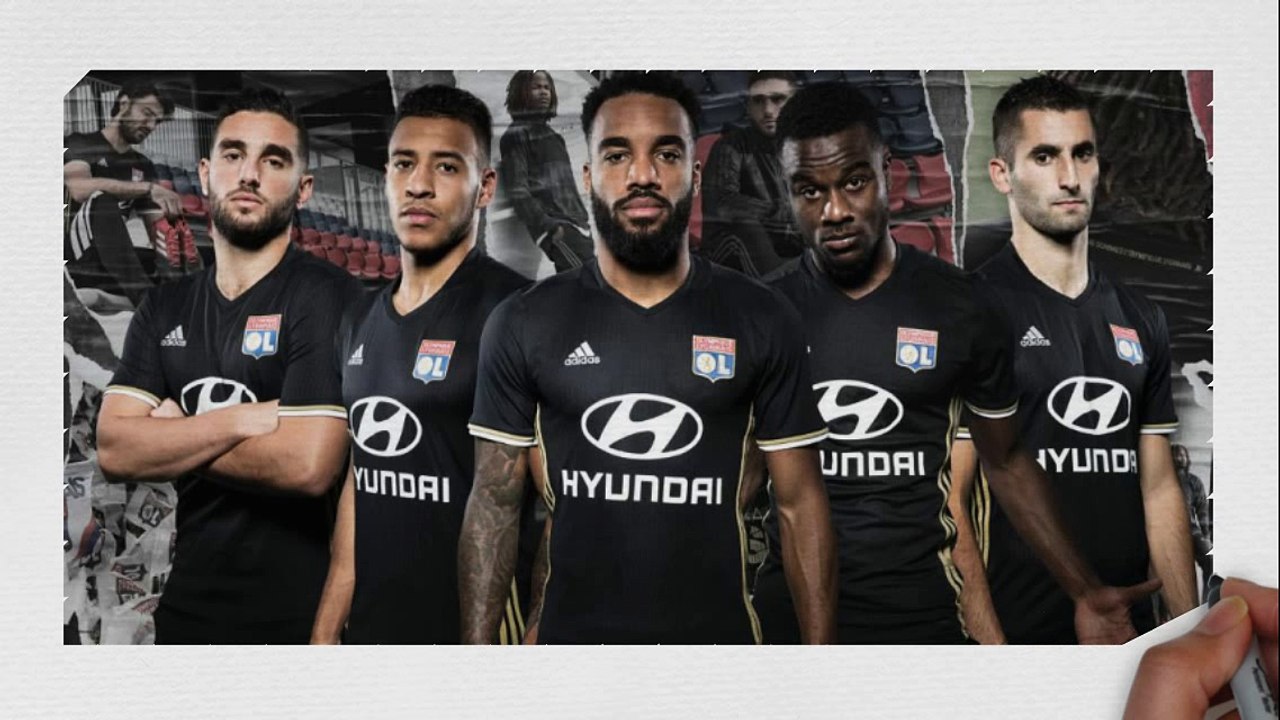 Olympique Lyon 2016-2017 Third Kit